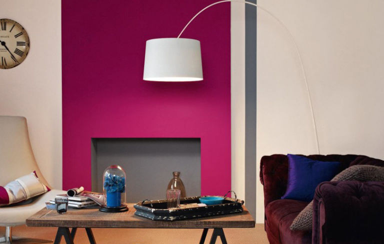 Interior Wall Paint Colour Ideas Home Painting Fabulous Feature Wall Ideas