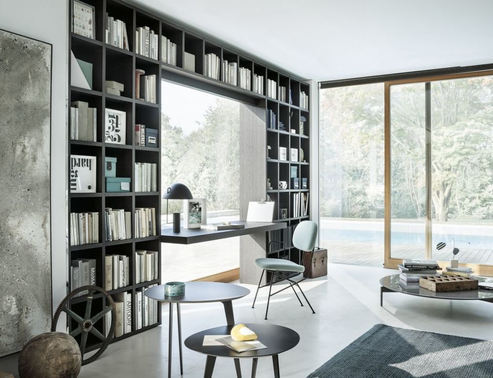 6 Space Saving Solutions And Storage Ideas For Your Living Room Modern Bookcase And Home Office