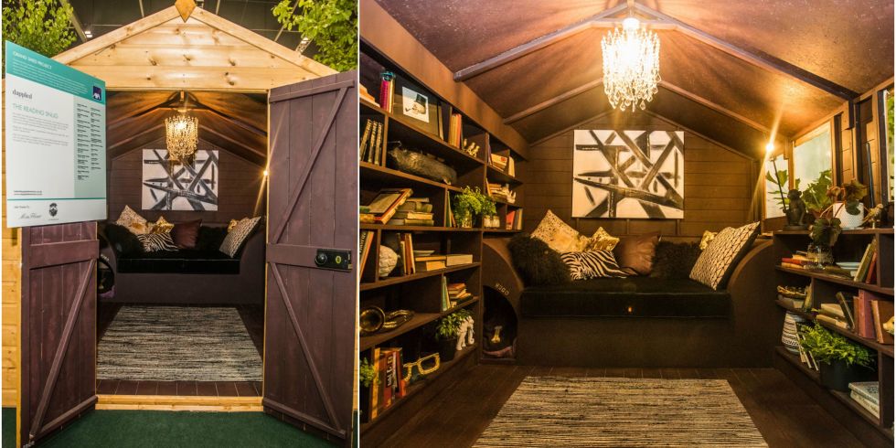 cosy and luxurious reading snug by dappled interiors wins the grand shed project - Garden Sheds Reading cosy and luxurious reading snug by dappled interiors wins the grand shed project - Garden Sheds Reading