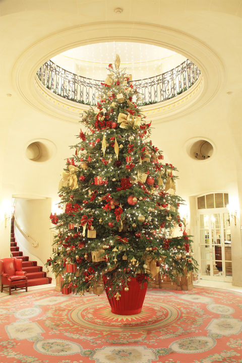 best hotel christmas trees from around the world christmas trees around the world